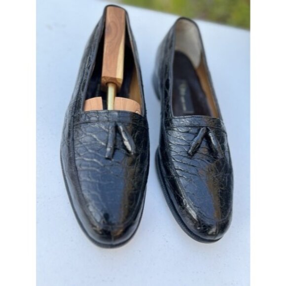 V.I.P. Collection Shoes BLACK Dress Elegant Loafers US Mens Size 10 /43 main image 10